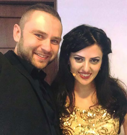 Lusine Arakelyn with a great solo violinist Maryan Mario Lomaha